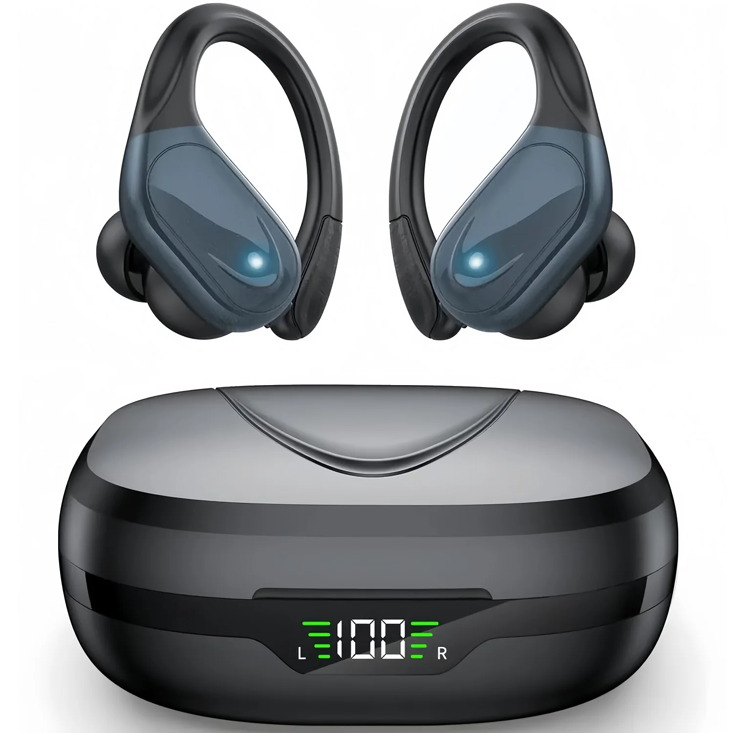 Wired Earphone Mic - Fones de Ouvido Sem Fio Esportivos