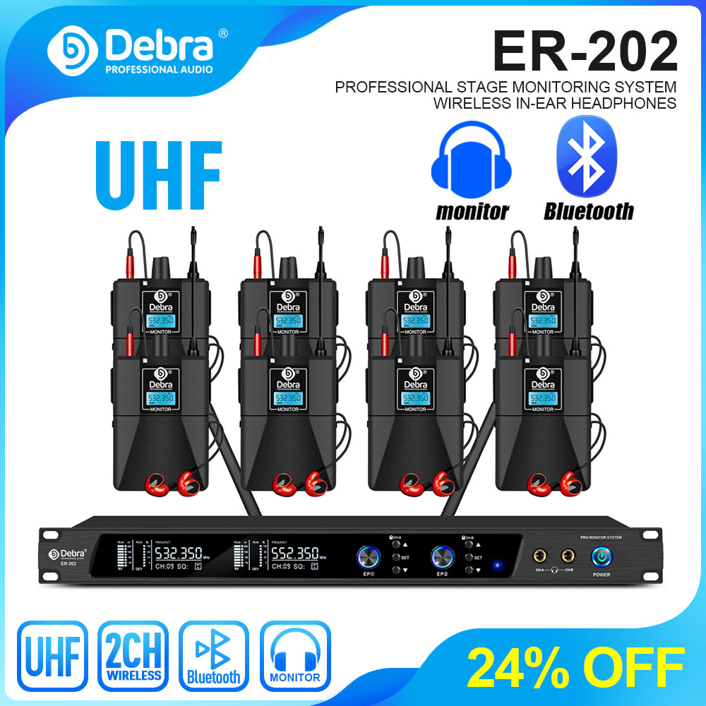 In Ear Monitor Iem - Sistema de monitoramento intra-auricular sem fio