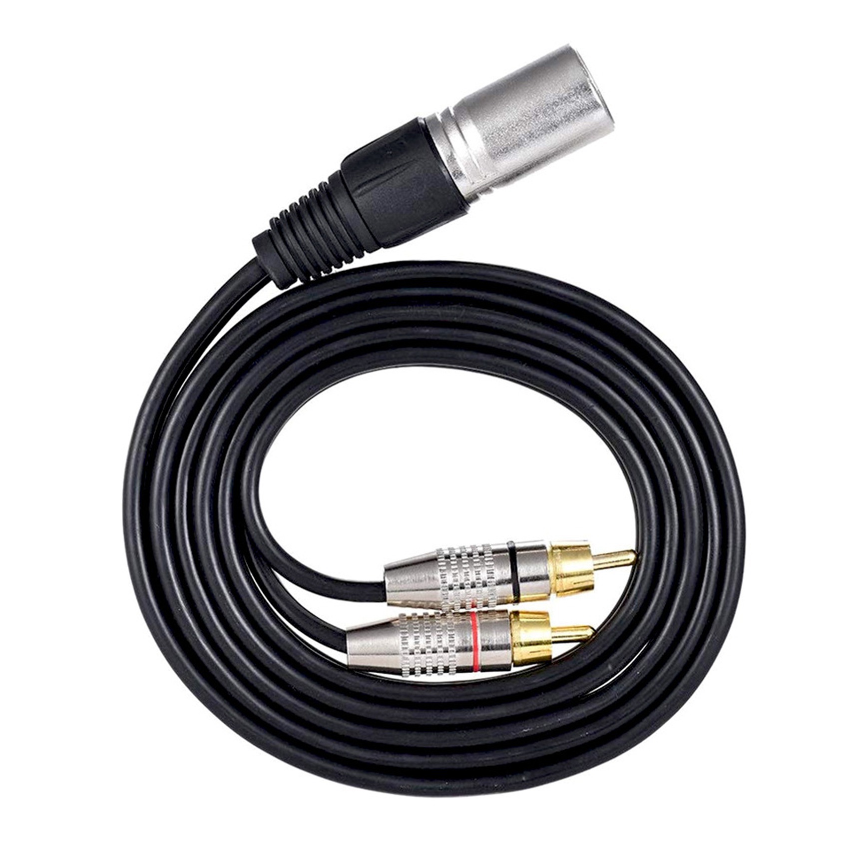 Audio Splitter Y - Conector do cabo de áudio estéreo,