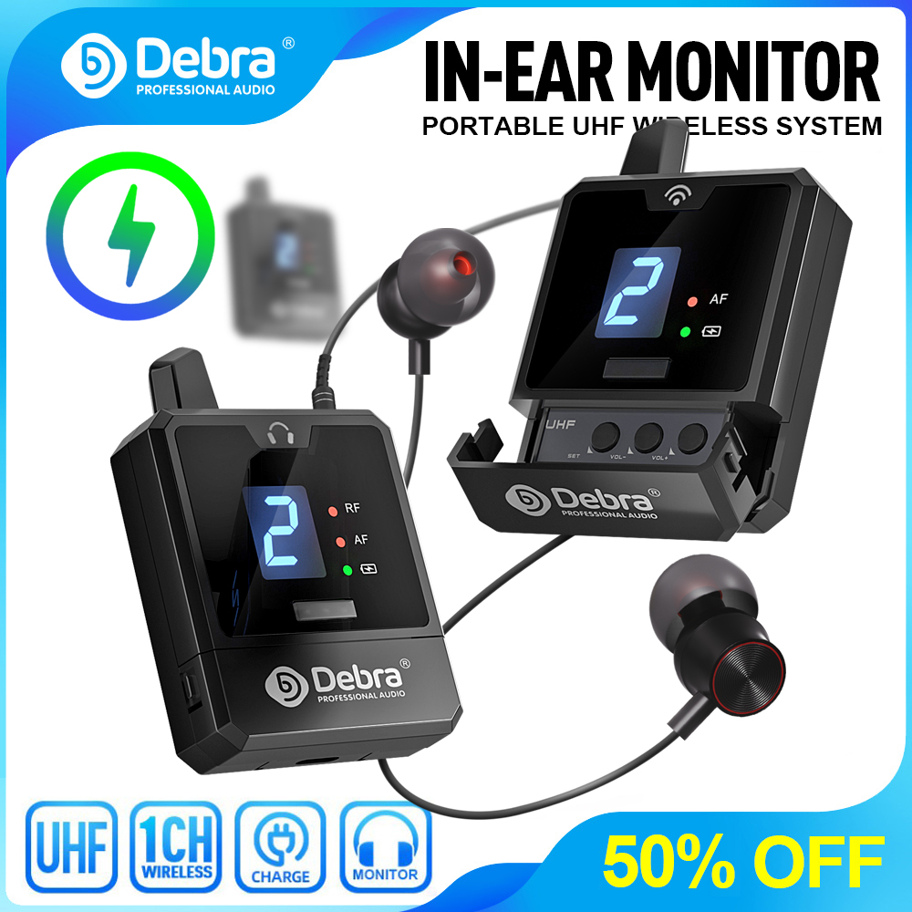 In Ear Monitor Iem - Sistema de Monitoramento Sem Fio Debra
