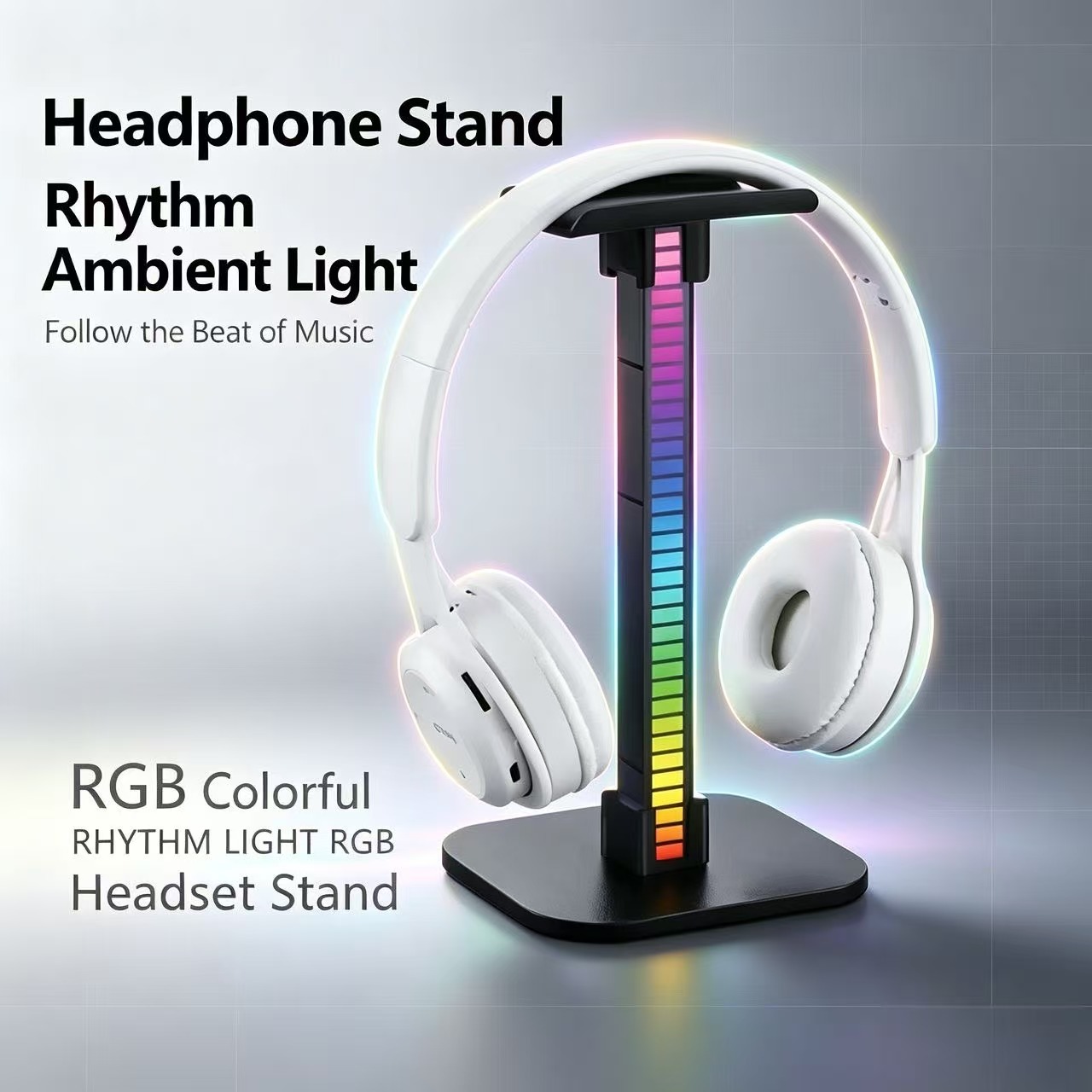 Gaming Headset Rgb - Suporte para Fone de Ouvido Gamer