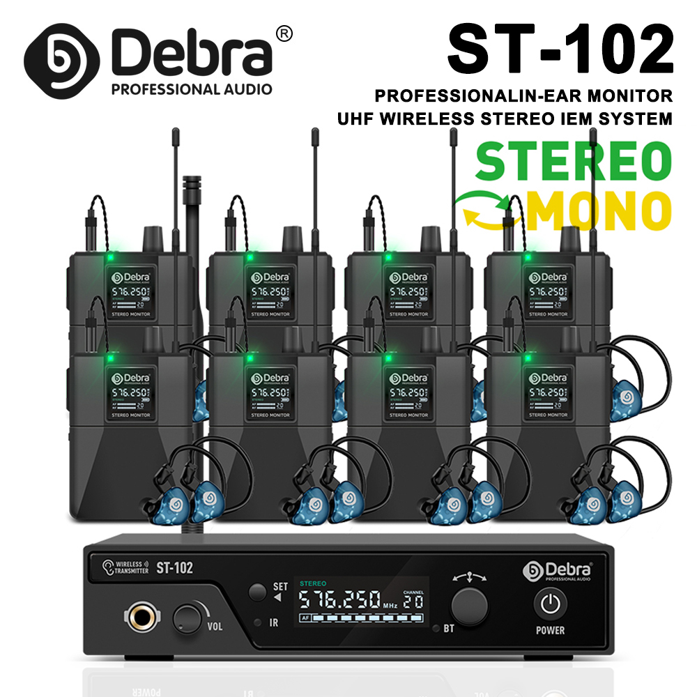 In Ear Monitor Iem - Sistema de Monitor Intra-auricular Sem Fio