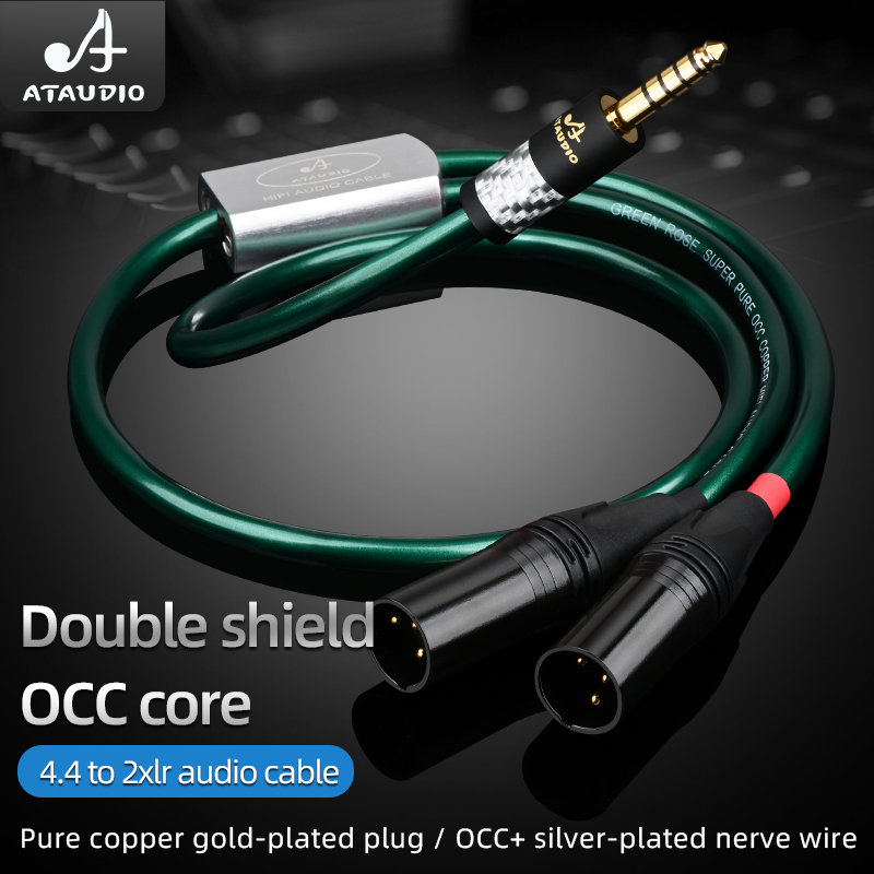 ATAUDIO HIFI 4,4 mm macho bala - Audio Splitter Y avaliação e preço