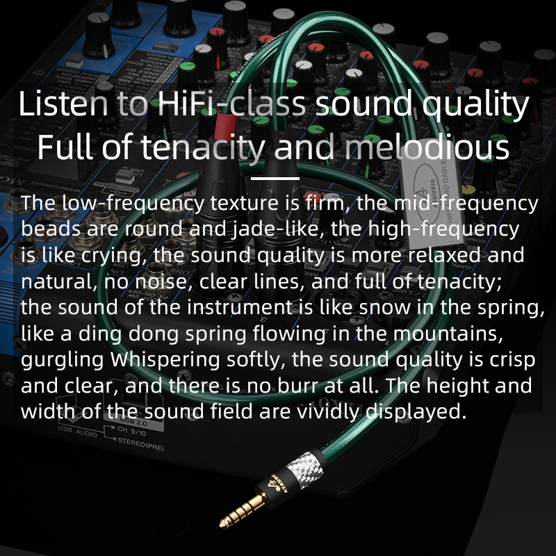 ATAUDIO HIFI 4,4 mm macho bala - Audio Splitter Y avaliação e preço