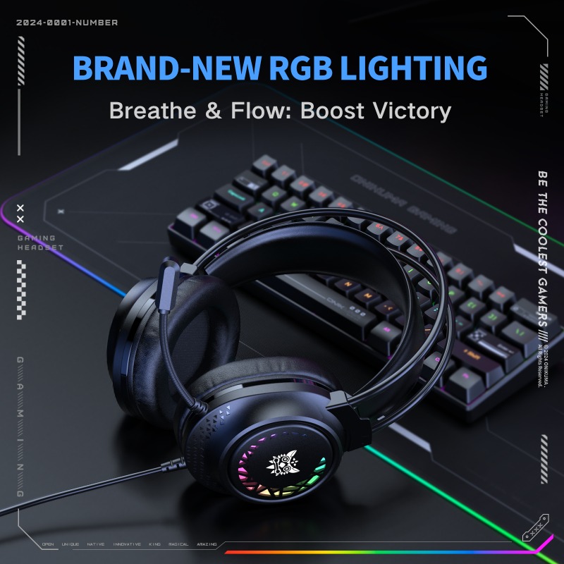Fone de Ouvido Gamer ONIKUMA X - Gaming Headset Rgb avaliação e preço