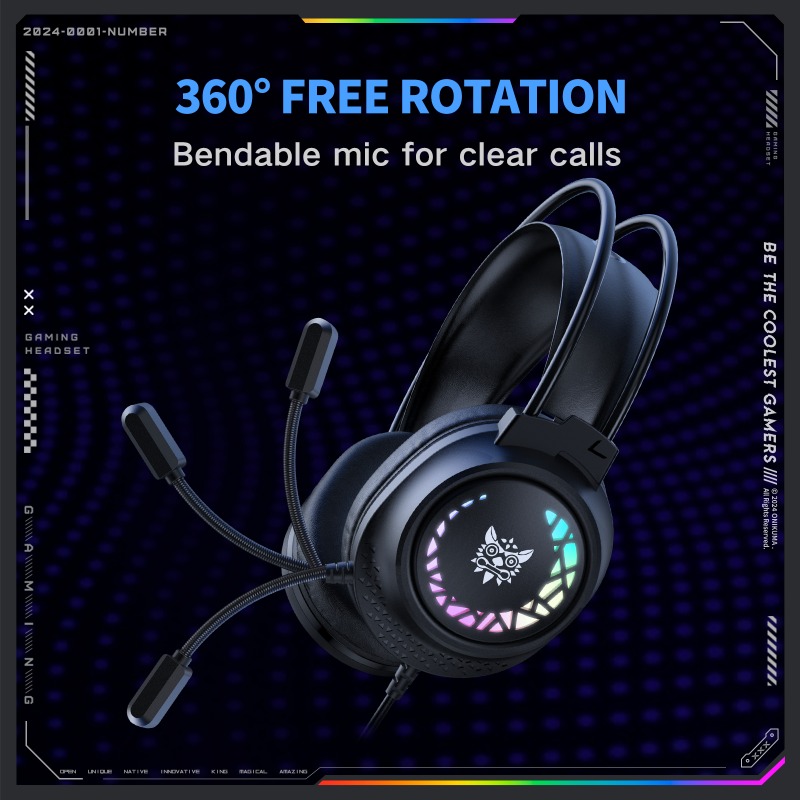 Fone de Ouvido Gamer ONIKUMA X - Gaming Headset Rgb avaliação e preço
