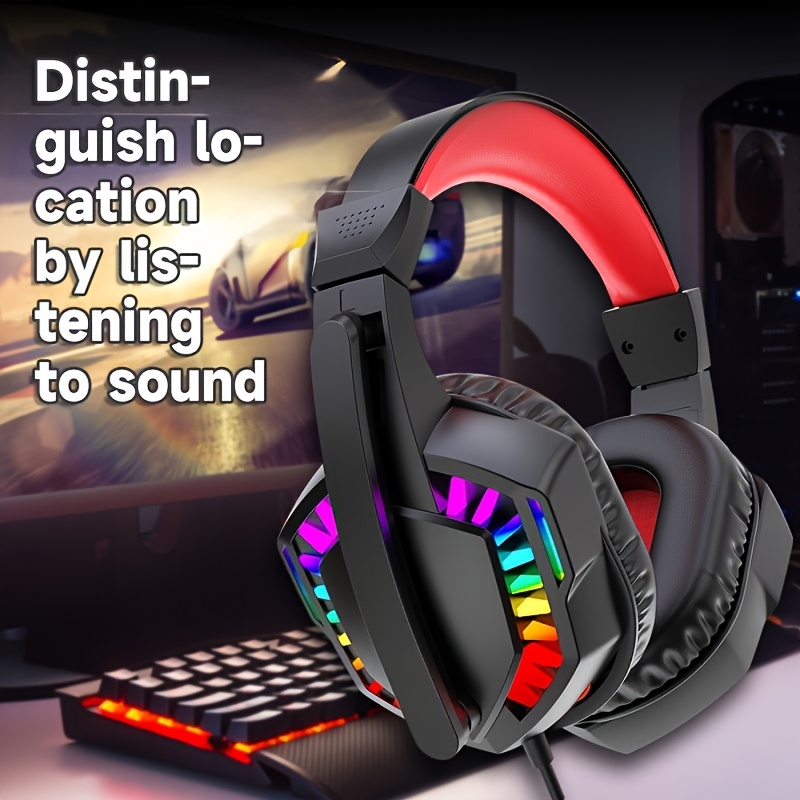 A66, fones de ouvido com fio,  - Gaming Headset Rgb avaliação e preço