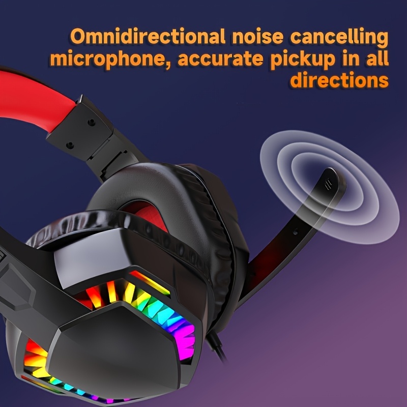 A66, fones de ouvido com fio,  - Gaming Headset Rgb avaliação e preço