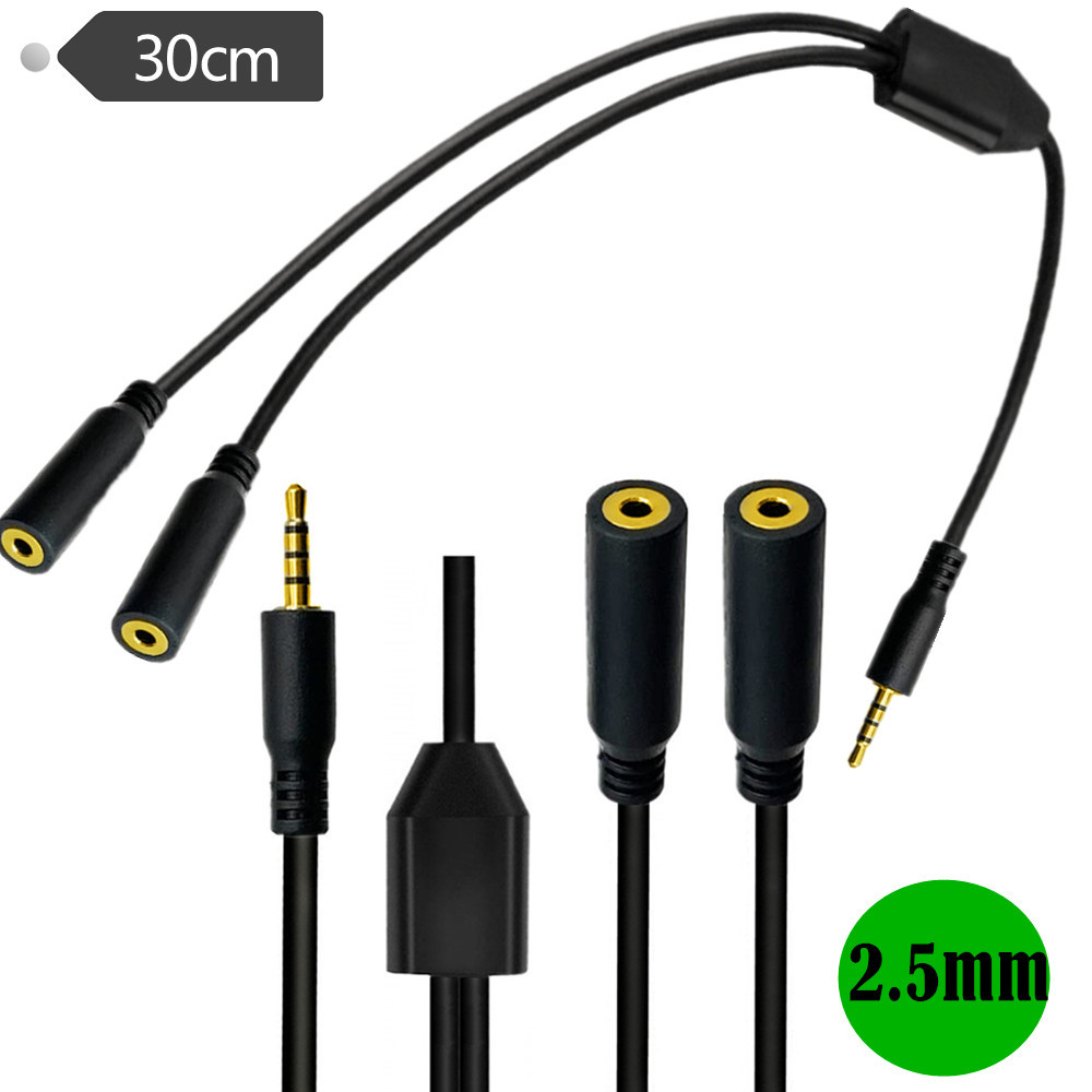 Banhado a ouro 4 pólos 2.5mm m - Audio Splitter Y avaliação e preço