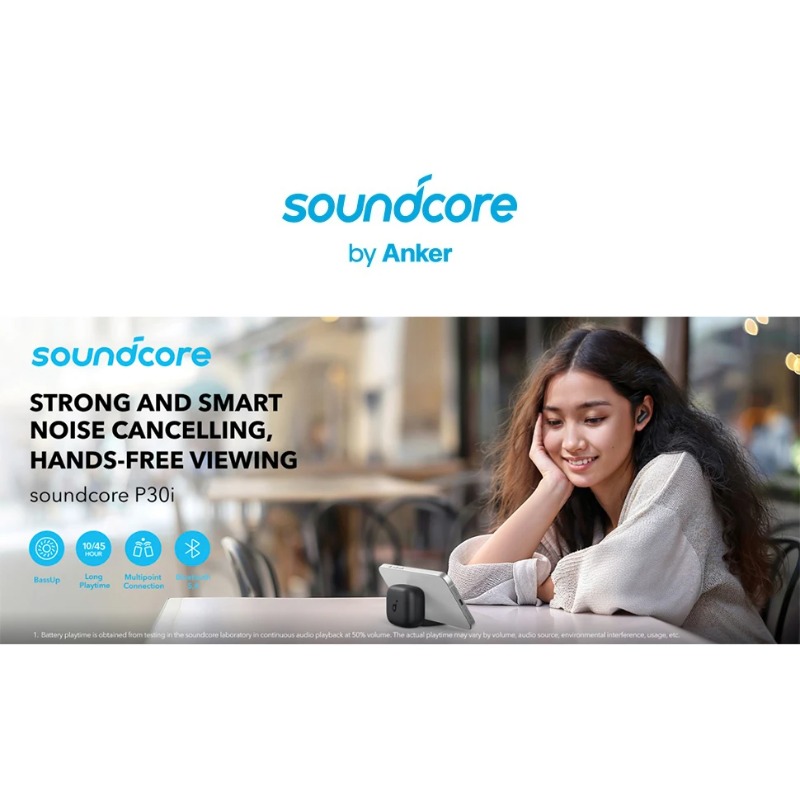Soundcore by Anker P30i Fones  - Anker Speaker Soundcore Boom 2 avaliação e preço