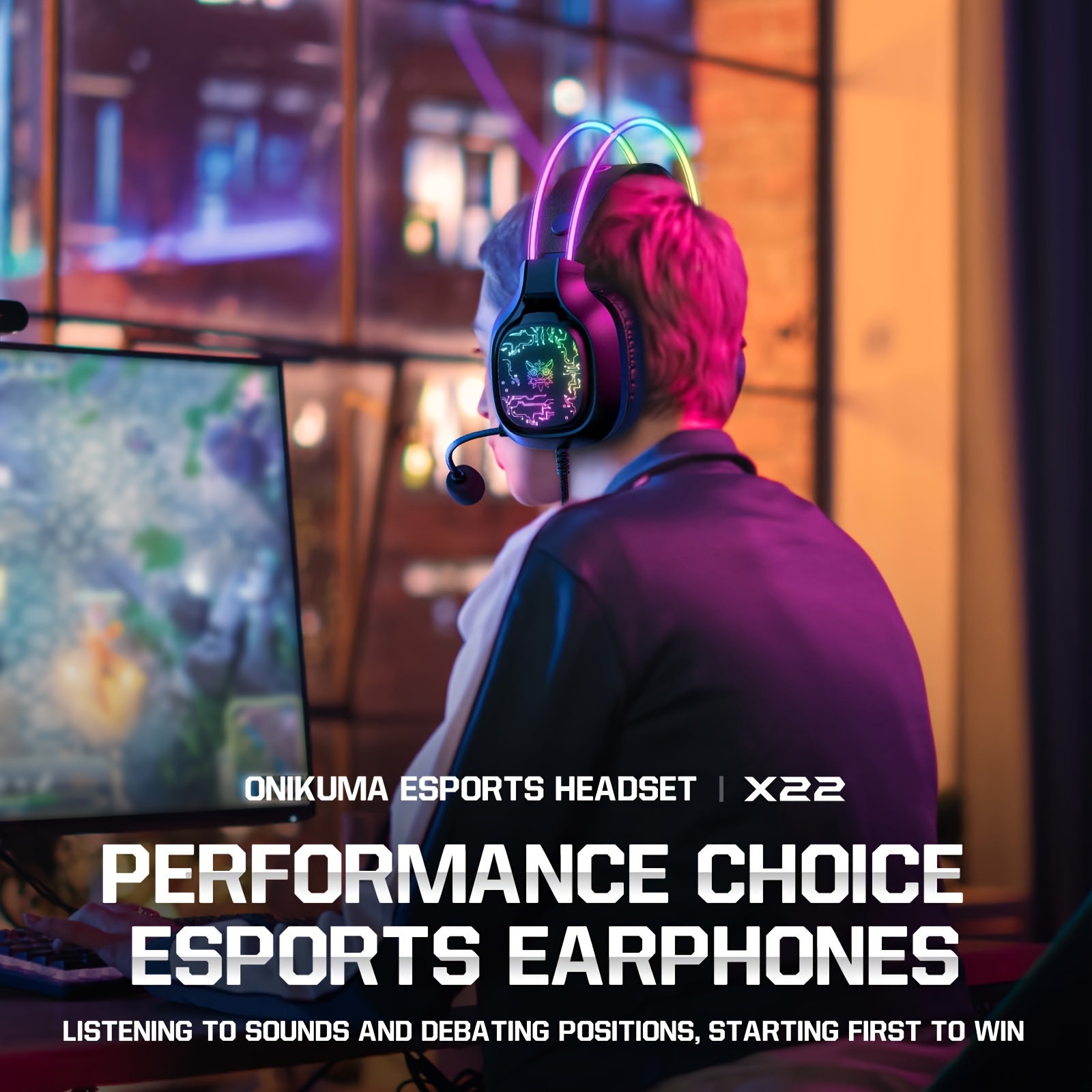 Fone de Ouvido Gamer com Fio O - Gaming Headset Rgb avaliação e preço