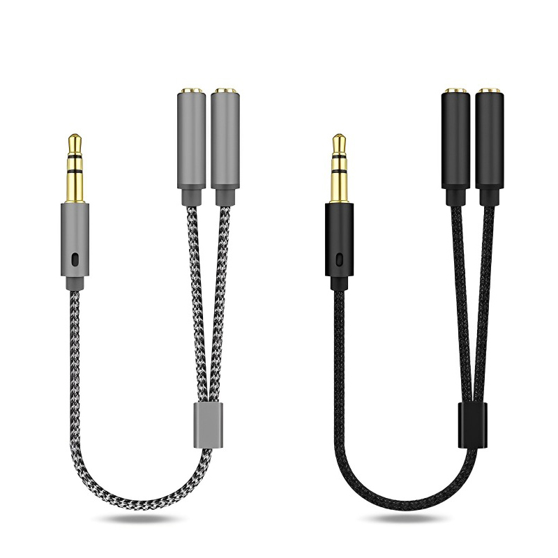 Divisor de áudio de 3,5 mm Y J - Audio Splitter Y avaliação e preço